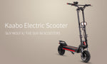 EX DEMO - Kaabo Wolf Warrior X Pro Electric Scooter
